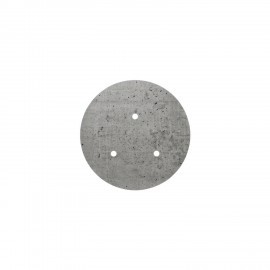 Creative Cables - Τσιμεντένιο Κρεμαστό Φωτιστικό 3φωτο Με Χρωματιστό Καλώδιο