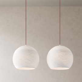 Creative Cables - Κρεμαστό Φωτιστικό 2φωτο Με Ορθογώνια Ροζέτα Rose One