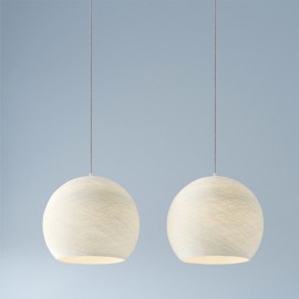 Creative Cables - Κρεμαστό Φωτιστικό 2φωτο Με Ορθογώνια Ροζέτα Rose One