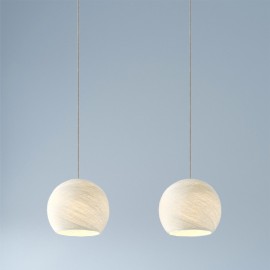 Creative Cables - Κρεμαστό Φωτιστικό 2φωτο Με Ορθογώνια Ροζέτα Rose One Και Καπέλα Dome XS Creative Cables - Κρεμαστό Φωτιστικό 2φωτο Με Ορθογώνια Ροζέτα Rose One Και Καπέλα Dome XS