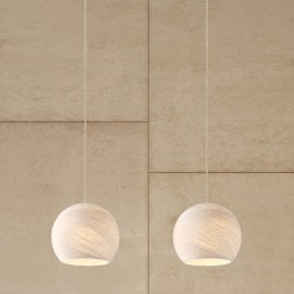 Creative Cables - Κρεμαστό Φωτιστικό 2φωτο Με Ορθογώνια Ροζέτα Rose One Και Καπέλα Dome XS Creative Cables - Κρεμαστό Φωτιστικό 2φωτο Με Ορθογώνια Ροζέτα Rose One Και Καπέλα Dome XS