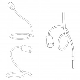 Creative Cables - Επιτραπέζιο Φωτιστικό GU1d-One LED Mini Σποτ Χωρίς Βάση Creative Cables - Επιτραπέζιο Φωτιστικό GU1d-One LED Mini Σποτ Χωρίς Βάση