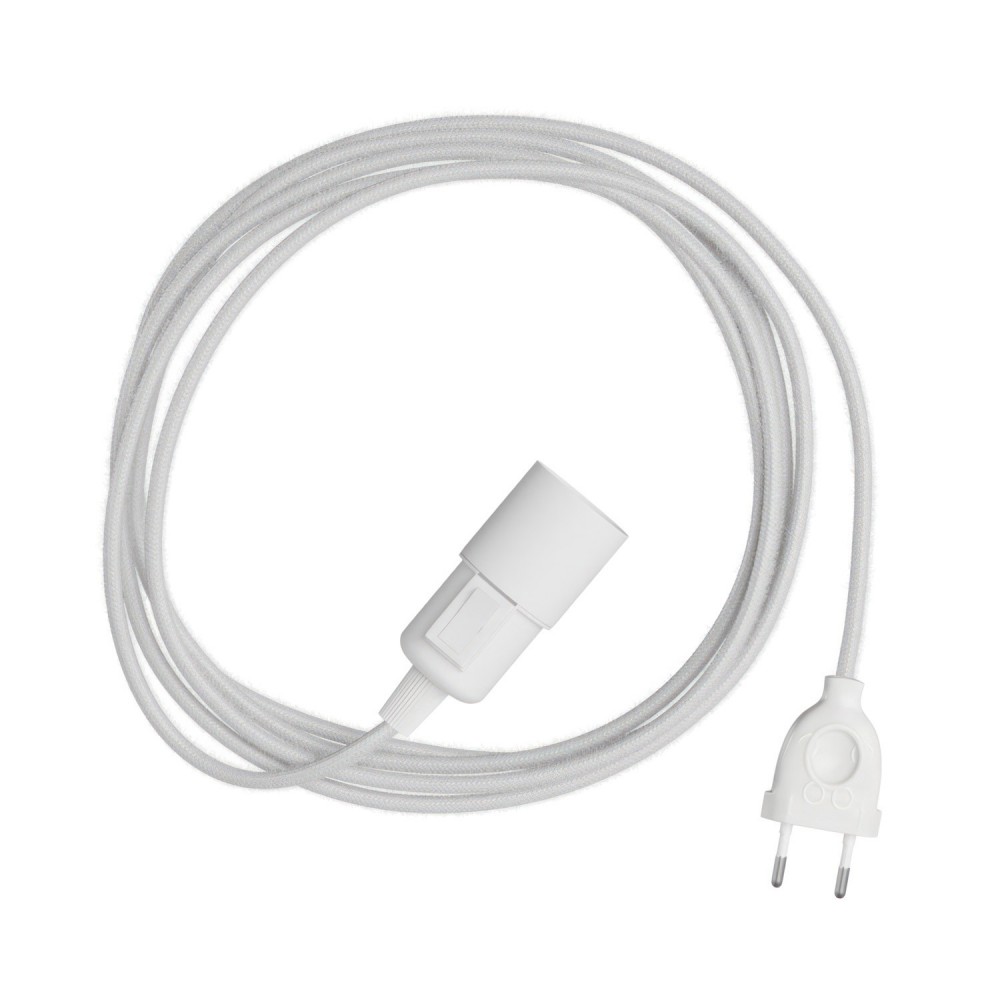 Creative Cables - Καλωδίωση Snake Με Χρωματιστό Υφασμάτινο Καλώδιο