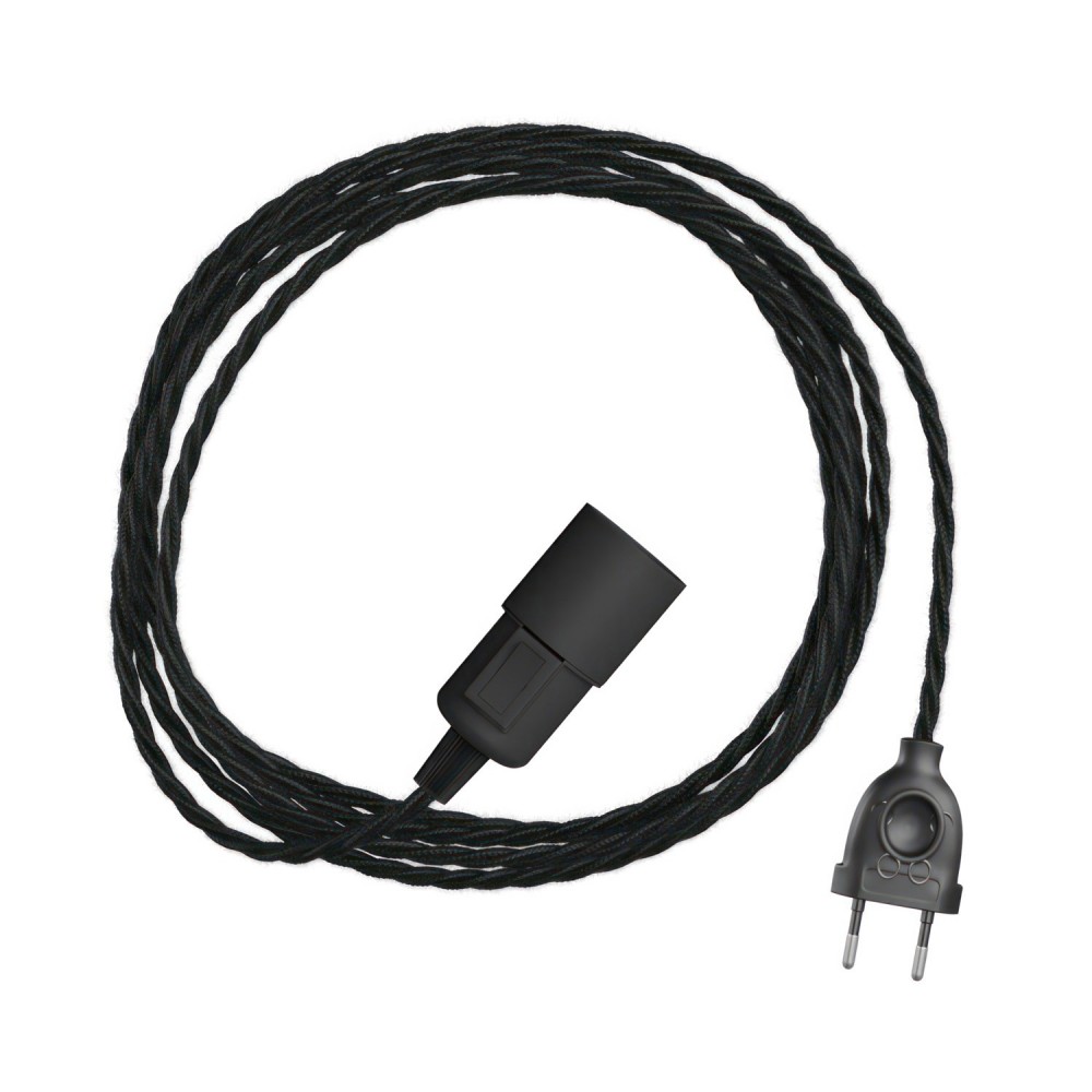 Creative Cables - Καλωδίωση Snake Με Υφασμάτινο Στριφτό Καλώδιο