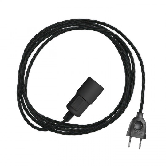 Creative Cables - Καλωδίωση Snake Με Υφασμάτινο Στριφτό Καλώδιο