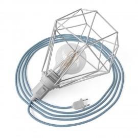 Creative Cables - Επιτραπέζιο Φωτιστικό Table Snake Με Κλουβί Διαμάντι