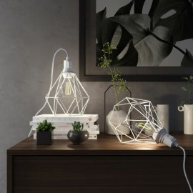 Creative Cables - Επιτραπέζιο Φωτιστικό Table Snake Με Κλουβί Διαμάντι Creative Cables - Επιτραπέζιο Φωτιστικό Table Snake Με Κλουβί Διαμάντι
