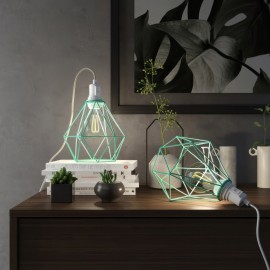Creative Cables - Επιτραπέζιο Φωτιστικό Table Snake Με Κλουβί Διαμάντι Creative Cables - Επιτραπέζιο Φωτιστικό Table Snake Με Κλουβί Διαμάντι