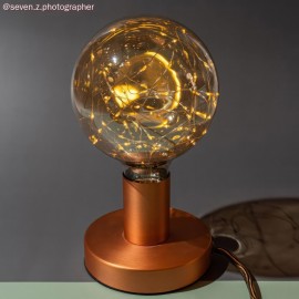 Creative Cables - Επιτραπέζιο Μεταλλικό Φωτιστικό Posaluce Για Κομοδίνο