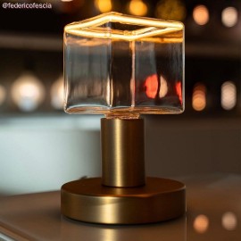 Creative Cables - Επιτραπέζιο Μεταλλικό Φωτιστικό Posaluce Για Κομοδίνο