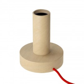 Creative Cables - Επιτραπέζιο Φωτιστικό Posaluce Wood L 14,2 cm