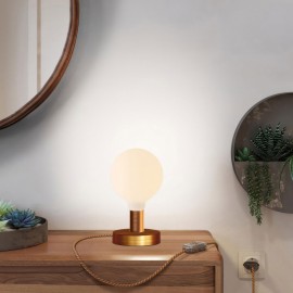 Creative Cables - Επιτραπέζιο Μεταλλικό Φωτιστικό Posaluce Globe Creative Cables - Επιτραπέζιο Μεταλλικό Φωτιστικό Posaluce Globe