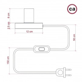 Creative Cables - Επιτραπέζιο Μεταλλικό Φωτιστικό Posaluce Globe Creative Cables - Επιτραπέζιο Μεταλλικό Φωτιστικό Posaluce Globe