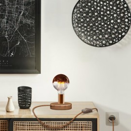 Creative Cables - Επιτραπέζιο Μεταλλικό Φωτιστικό Posaluce Half Cup Creative Cables - Επιτραπέζιο Μεταλλικό Φωτιστικό Posaluce Half Cup