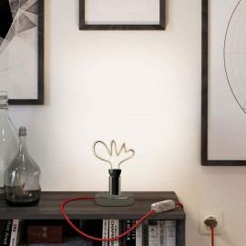 Creative Cables - Επιτραπέζιο Μεταλλικό Φωτιστικό Posaluce Cloud