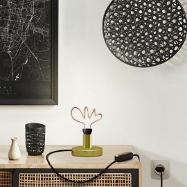 Creative Cables - Επιτραπέζιο Μεταλλικό Φωτιστικό Posaluce Cloud