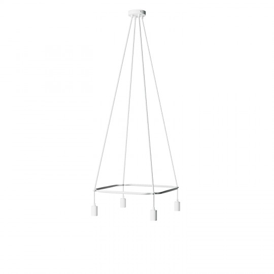 Creative Cables - Τετράγωνος 4φωτος Πολυέλαιος Cage Globe Creative Cables - Τετράγωνος 4φωτος Πολυέλαιος Cage Globe