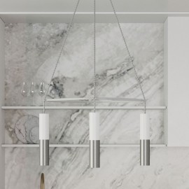 Creative cables - Τετράγωνος 4φωτος πολυέλαιος Με Σποτ Cage Tub-E14