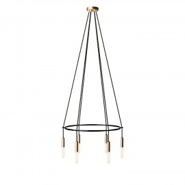 Creative Cables - 6φωτος Πολυέλαιος Cage P-Light