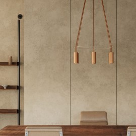 Creative Cables - 6φωτος Πολυέλαιος Cage Tub-E14