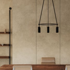 Creative Cables - 6φωτος Πολυέλαιος Cage Tub-E14