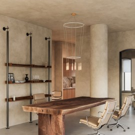 Creative Cables - 6φωτος Πολυέλαιος Με Διπλό Cage P-Light