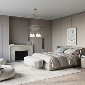 Creative Cables - 4φωτος Πολυέλαιος Με Τριπλό Cage Rodi