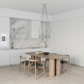 Creative Cables - 4φωτος Πολυέλαιος Με Τριπλό Cage Tub-E14