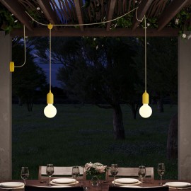 Creative Cables - Κρεμαστό φωτιστικό Εξωτερικού Χώρου Με 2 Λάμπες F-Snake EIVA