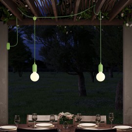 Creative Cables - Κρεμαστό φωτιστικό Εξωτερικού Χώρου Με 2 Λάμπες F-Snake EIVA