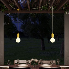 Creative Cables - Κρεμαστό Φωτιστικό Εξωτερικού Χώρου Με 2 Λάμπες F-Snake EIVA