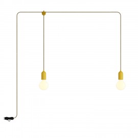 Creative Cables - Κρεμαστό Φωτιστικό Εξωτερικού Χώρου Με 2 Λάμπες F-Snake EIVA