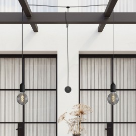 Creative Cables - Κρεμαστό Φωτιστικό Εξωτερικού Χώρου Με 2 Λάμπες T-Snake EIVA