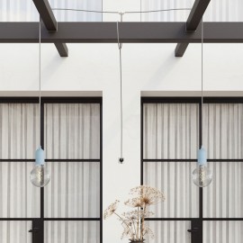 Creative Cables - Κρεμαστό φωτιστικό Εξωτερικού Χώρου Με 2 Λάμπες T-Snake EIVA