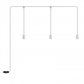 Creative Cables - Κρεμαστό Φωτιστικό Εξωτερικού Χώρου E-Snake EIVA 3-φωτο IP65