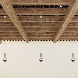 Creative Cables - Κρεμαστό Φωτιστικό Εξωτερικού Χώρου E-Snake EIVA 3-φωτο IP65