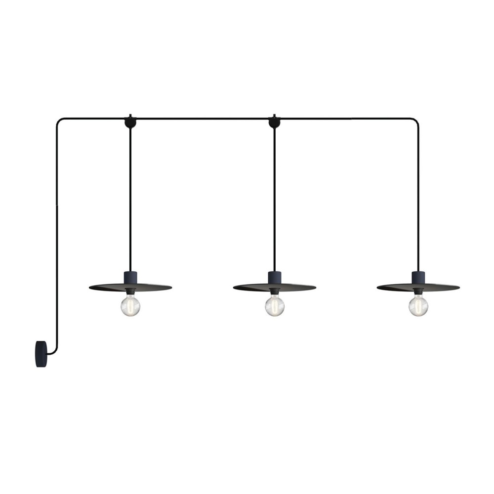 Creative Cables - Στεγανό Φωτιστικό Εξωτερικού Χώρου με 3 καπέλα IP65 Ε-Snake