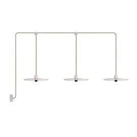 Creative Cables - Στεγανό Φωτιστικό Εξωτερικού Χώρου με 3 καπέλα IP65 Ε-Snake