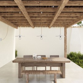 Creative Cables - Στεγανό Φωτιστικό Εξωτερικού Χώρου με 3 καπέλα IP65 Ε-Snake