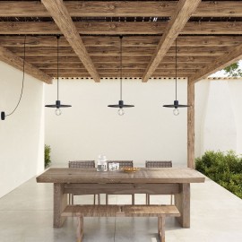 Creative Cables - Στεγανό Φωτιστικό Εξωτερικού Χώρου με 3 καπέλα IP65 Ε-Snake