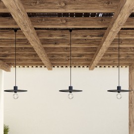 Creative Cables - Στεγανό Φωτιστικό Εξωτερικού Χώρου με 3 καπέλα IP65 Ε-Snake