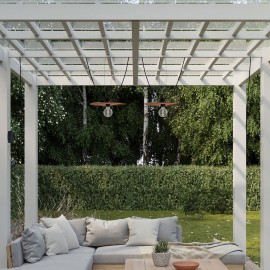 Creative Cables - Γιρλάντα Εξωτερικού Χώρου EIVA Με 2 Καπέλα Φωτιστικού