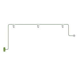 Creative Cables - Γιρλάντα Εξωτερικού Χώρου EIVA Με 3 Λάμπες & Ροζέτα Creative Cables - Γιρλάντα Εξωτερικού Χώρου EIVA Με 3 Λάμπες & Ροζέτα
