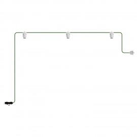 Γιρλάντα Εξωτερικού Χώρου EIVA Με 3 Λάμπες Και Φις Γιρλάντα Εξωτερικού Χώρου EIVA Με 3 Λάμπες Και Φις