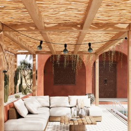 Γιρλάντα Εξωτερικού Χώρου EIVA Με 3 Λάμπες Και Φις Γιρλάντα Εξωτερικού Χώρου EIVA Με 3 Λάμπες Και Φις