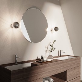 Creative Cables - Αδιάβροχη Απλίκα Τοίχου Με Λάμπα Καθρέπτου IP44