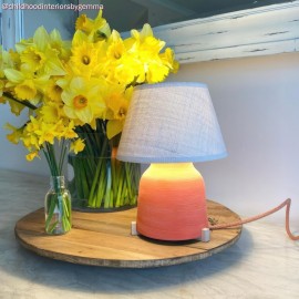 Creative Cables - Κεραμικό Επιτραπέζιο Φωτιστικό Vaso Με Καπέλο Impero