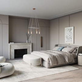 Creative Cables - Τετράγωνος 4φωτος πολυέλαιος Cage P-Light Creative Cables - Τετράγωνος 4φωτος πολυέλαιος Cage P-Light