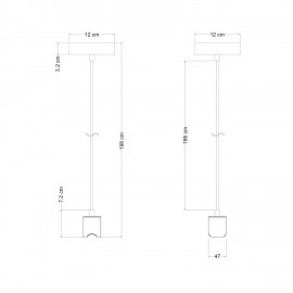 Creative Cables - Κρεμαστό Γραμμικό Φωτιστικό Esse14 Με Ντουί S14d Creative Cables - Κρεμαστό Γραμμικό Φωτιστικό Esse14 Με Ντουί S14d