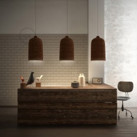 Creative Cables - Κρεμαστό Φωτιστικό Με Κεραμική Καμπάνα Bell XL